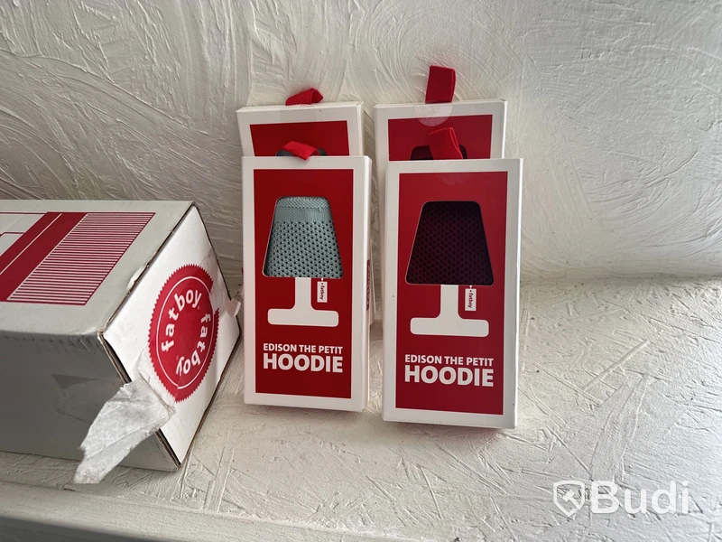Lampa samt 4 st. Edison the petit hoodie - Fatboy