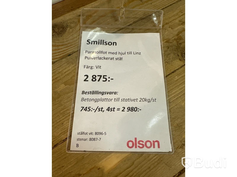 Parasollfot  92x92 cm