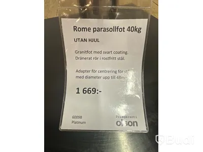 Parasollfot