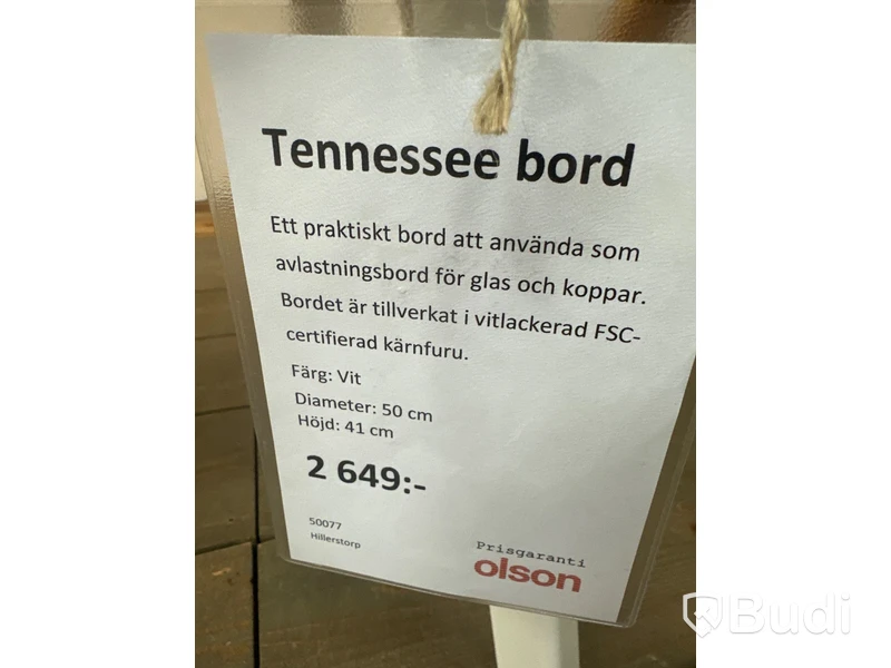 Litet bord, Ny i kartong
