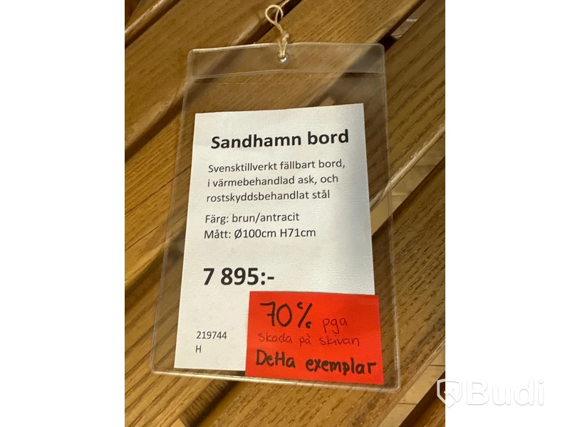 Fällbart bord