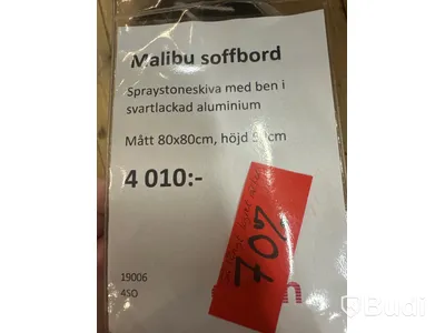 Soffbord, Ny i kartong