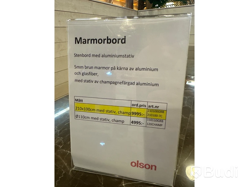 Marmorbord