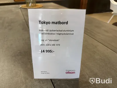 Matbord, Nypris: 14 995 kr