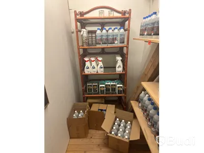 Stort parti med träbehandling