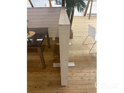 Skiljevägg i trä 210x123x12 cm