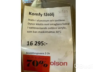 Fåtölj - Sifas