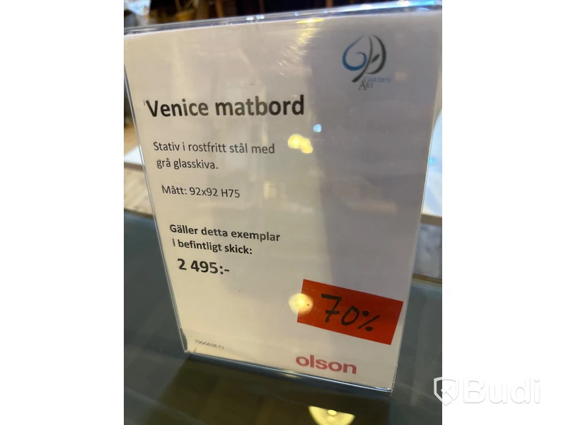Matbord OBS! Repor i glaset.