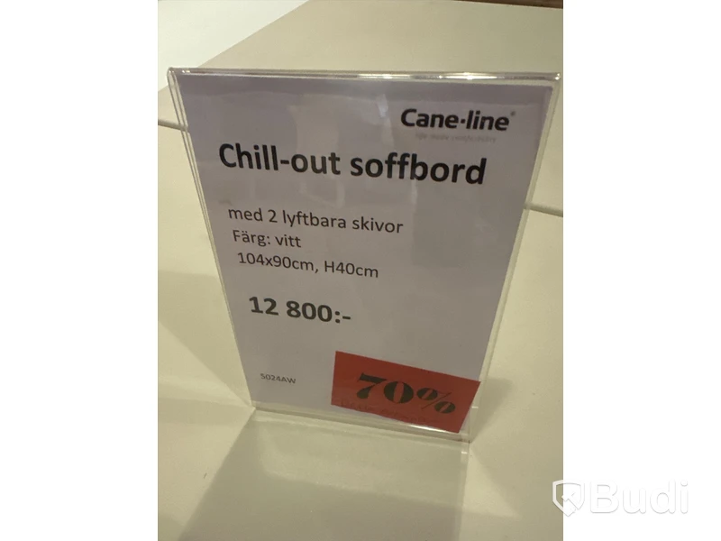 Soffbord i metall med lyftbara skivor - Cane-line