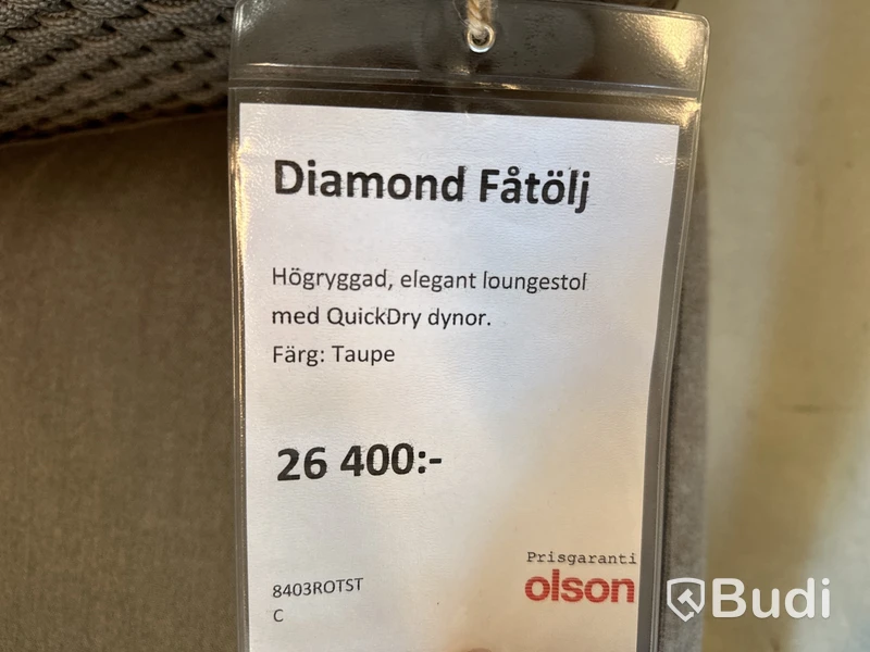 Fåtölj, Nypris: 26 400kr
