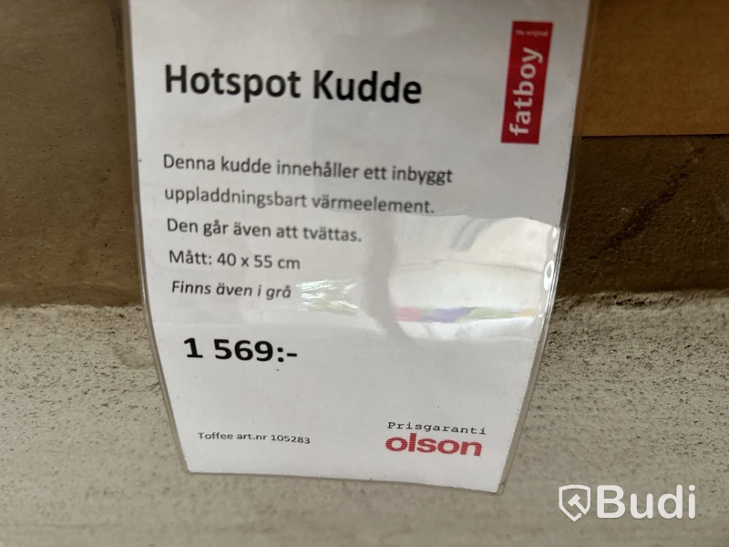 Värmekudde, ny i kartong - Hotspot Lungo