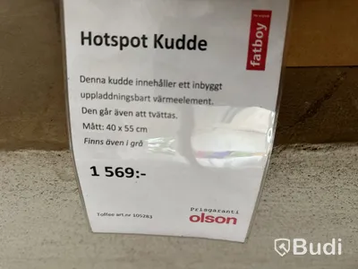 Värmekudde, ny i kartong - Hotspot Lungo