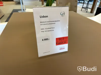 Matbord Lisbon och 4 st stolar