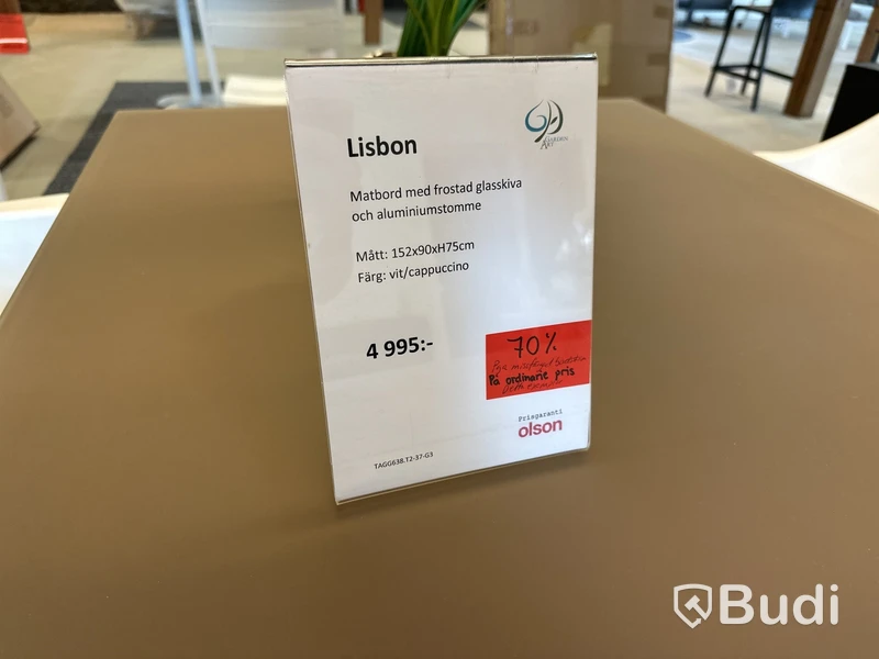 Matbord Lisbon och 4 st stolar