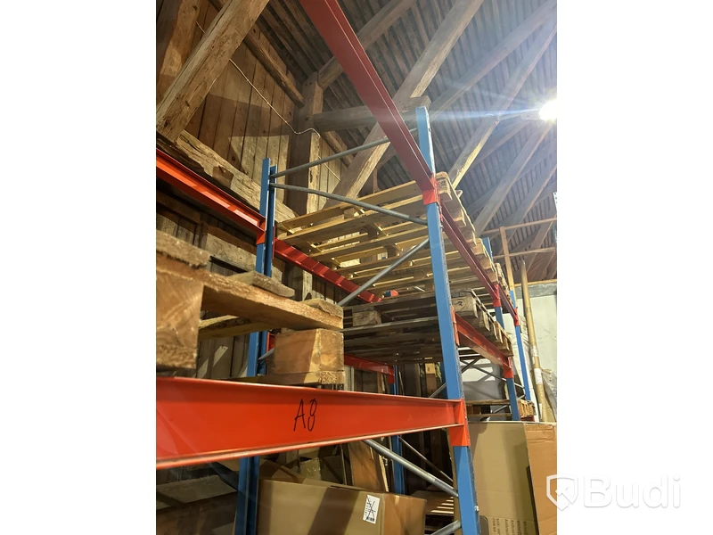 Pallstallage med 7 st. sektioner