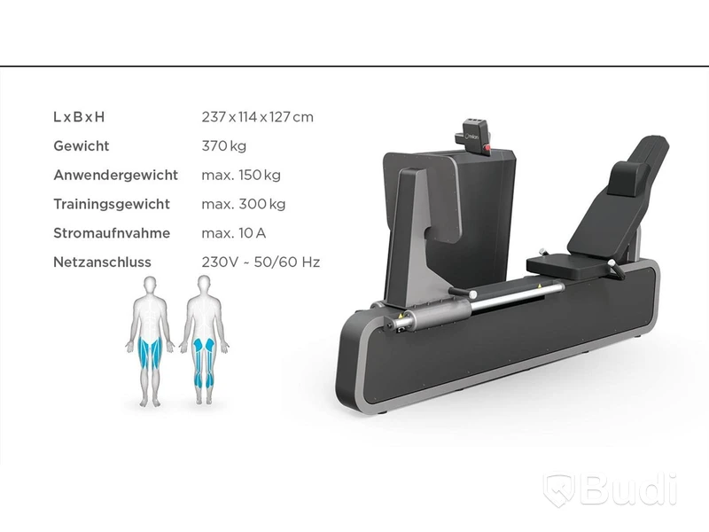 Gymmaskin Milon elektronisk benpress