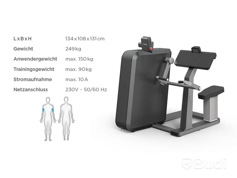 Gymmaskin Milon elektronisk triceps extension