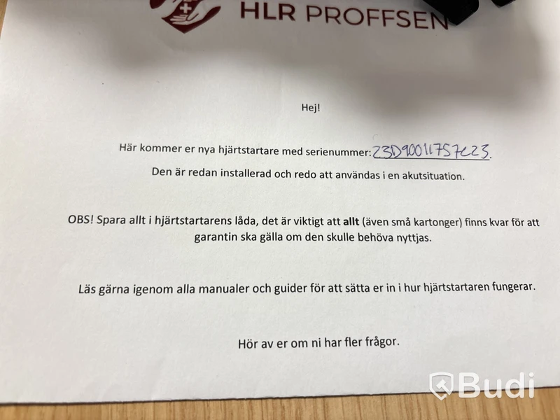 Hjärtstartare HeartSine