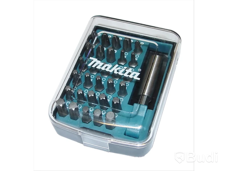 6 st. Bitssats Makita, D-34936, 31 delar