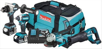 (NY) Verktygspaket Makita, DLX4157TX1, combokit