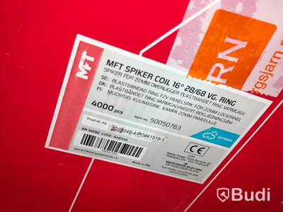 2 st. Plastbandad spik, 4000-pack – MFT 2,8X68. Totalt ord. pris inkl. moms: ca 4000 kr