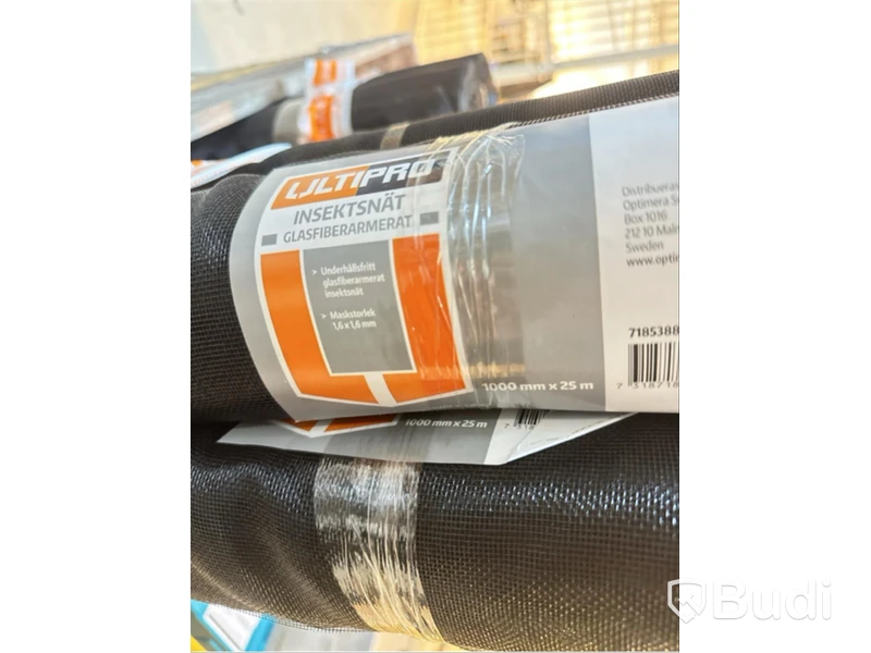 7 st. Ultipro insektsnät 1000mm X 25 m, Totalt ord. pris inkl. moms: ca 3500 kr
