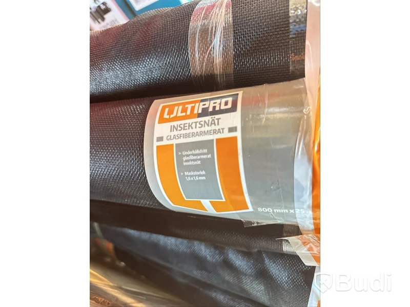 4 st. Ultipro insektsnät 800mm X 25 m, Totalt ord. pris inkl. moms: ca 2000 kr
