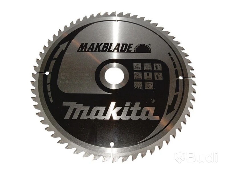 5 st. Makita Makblade skärskiva 260x30x2,3mm 60T, Totalt ord. pris inkl. moms: ca 2750 kr