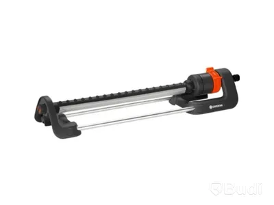 Grensax + Vattenspridare — Gardena, Totalt ord. pris inkl. moms: ca 800 kr