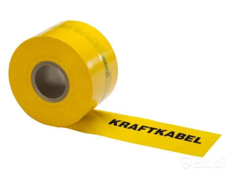 5 st. rullar markeringsband, Kraftkabel 250m, Totalt ord. pris inkl. moms: ca 1000 kr