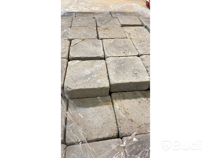 Marksten ca 240 st.  140x140x50 Labyrint Grafit Benders, Totalt ord. pris inkl. moms: ca 1920 kr