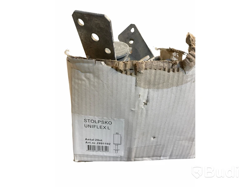 ca 40 st. Stolpsko — uniflex L justerbar, Totalt ord. pris inkl. moms: ca 1200 kr
