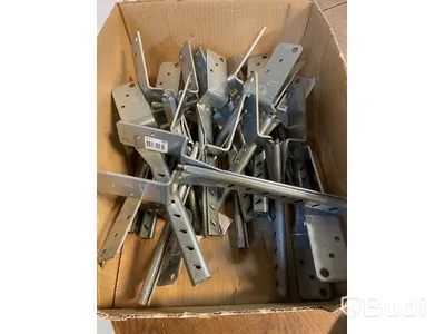 ca 20 st. Stolpsko 3x40x70x285 mm — Simpson StrongTie PBWS70Z, Totalt ord. pris inkl. moms: ca 1400 kr