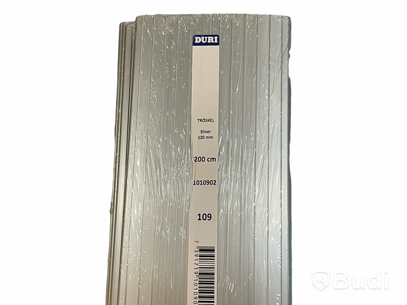 Parti trösklar — 120mm 200cm Silver, Totalt ord. pris inkl. moms: ca 2000 kr
