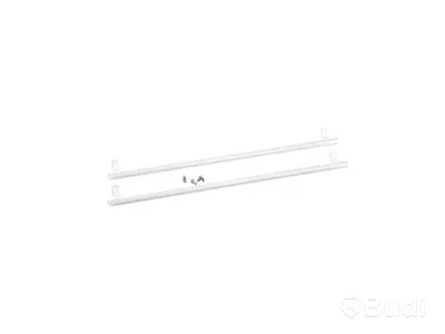 4 st. Elfa trådback 285 mm djup + list, VIT, Totalt ord. pris inkl. moms: ca 1000 kr