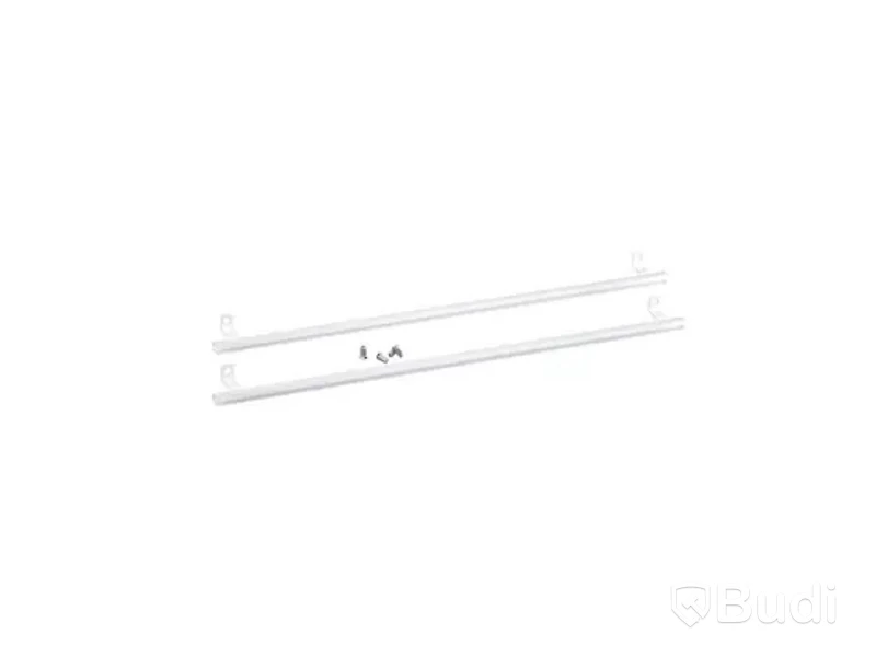 4 st. Elfa trådback 285 mm djup + list, VIT, Totalt ord. pris inkl. moms: ca 1000 kr