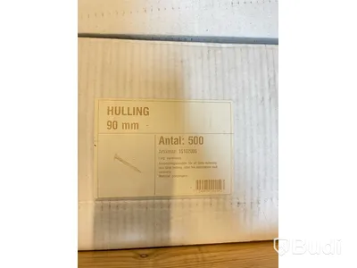 2 st. Hulling 90mm 500-pack, Totalt ord. pris inkl. moms: ca 3000 kr