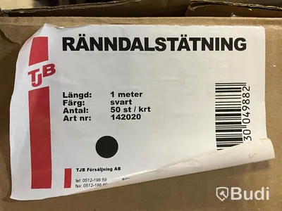 2 st. krt Ränndalstätning TJB, T-röd och svart. Totalt ord. pris inkl. moms: ca 3000 kr