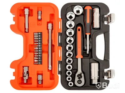 Hylsnyckelsats 1/4” 3/8” 34-delar Bahco SL34 , Ord. pris inkl. moms: ca 1000 kr