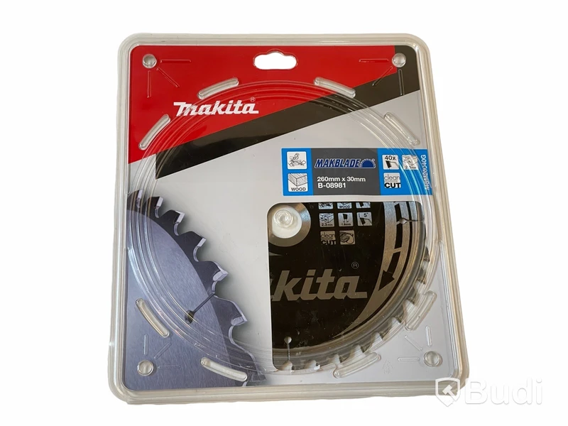 5 st. Sågklinga 260x30 Makita B-08981, Totalt ord. pris inkl. moms: ca 2000 kr