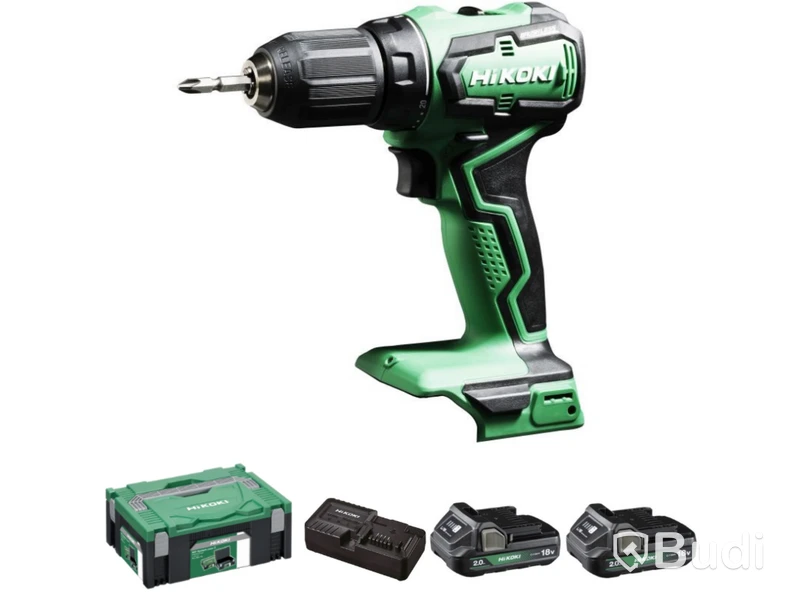 Hikoki DS18DD borrskruvdragare. Ord. pris inkl. moms: ca 1700 kr
