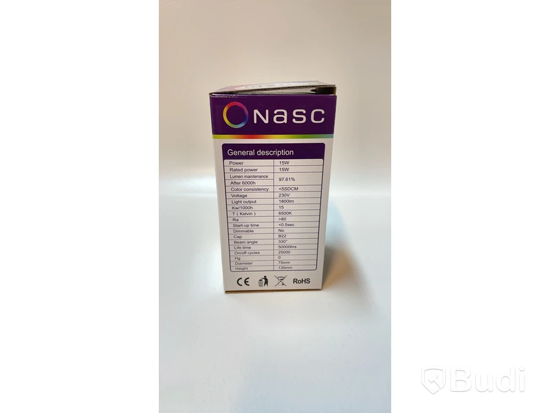 10 st. Led-lampa  Nasc, Led Lamp Classic Totalt ord. pris inkl. moms: ca 2000 kr