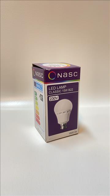 (NY) 10 st. Led-lampa  Nasc, Led Lamp Classic Totalt ord. pris inkl. moms: ca 2000 kr