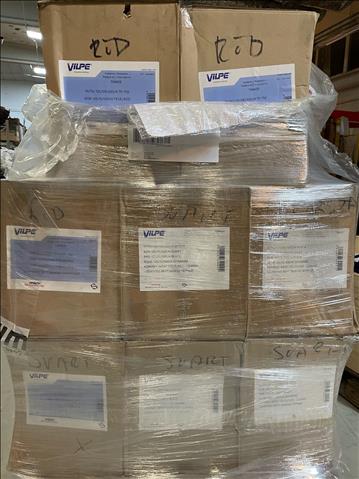(NY) Parti med produkter från VIlpe, Frånluftshuv, ventil, Totalt ord. pris inkl. moms: ca 4000 kr