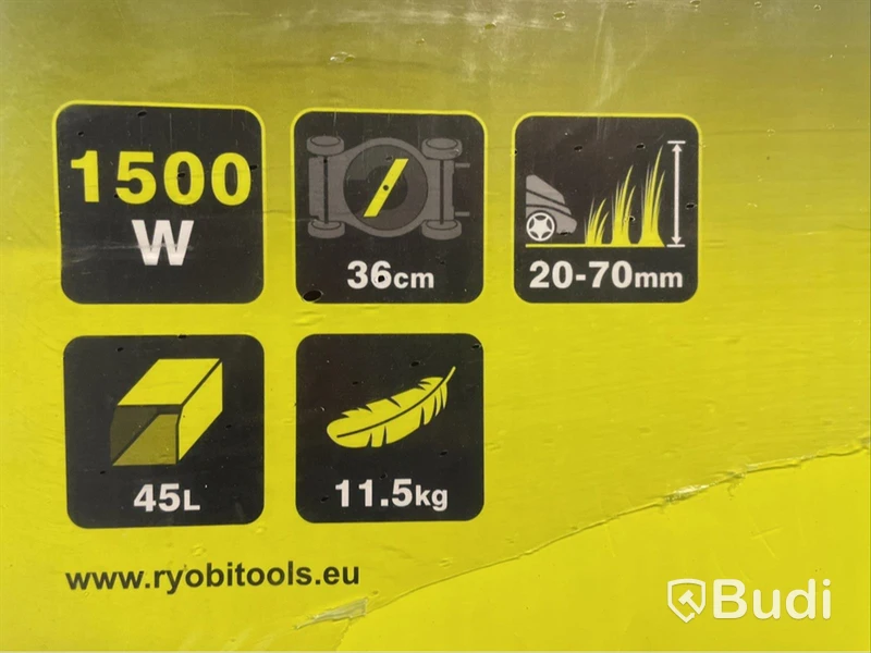 Gräsklippare Ryobi, RLM15E36H, 1500W, Ord. pris inkl. moms: ca 2300 kr