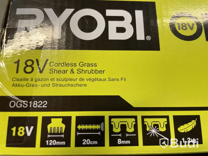 Multitrimmer, Ryobi OGS1822, 18V, Ord. pris inkl. moms: ca 1000 kr
