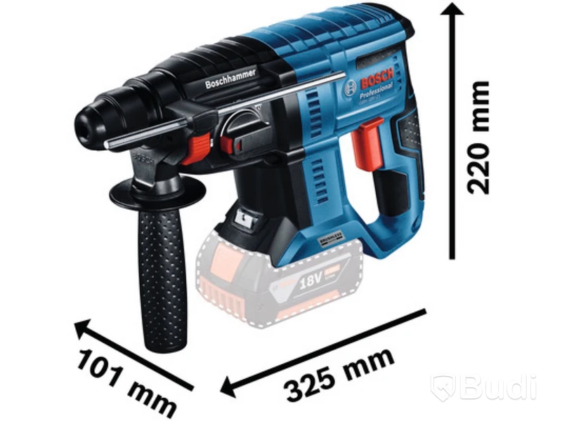 Borrhammare Bosch,  GBH 18V-21, Ord. pris inkl. moms: ca 3000 kr