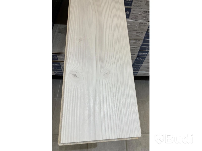 LAMINATGOLV SOUNDLOGIC 4V HAND BRUSH PINE WHITE