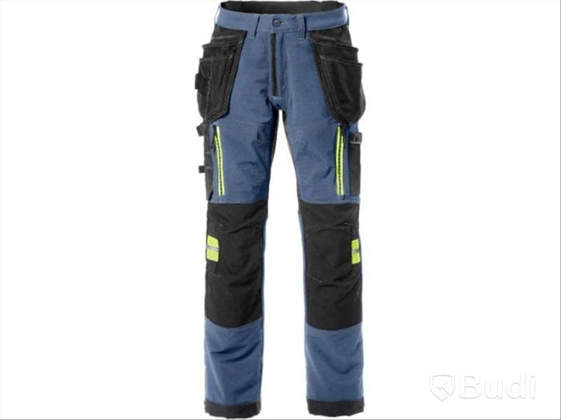 1st  HANTVERKSBYXA STL C54 STRETCH 2566 STP BLÅ , Märke: FRISTADS, Artno: 129487-542,  ord. pris: 2700 kr