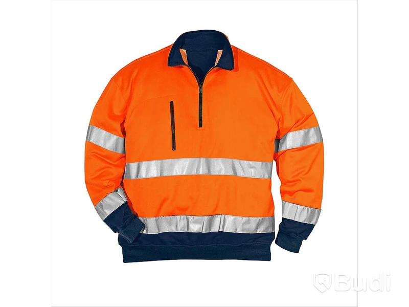 1st  SWEATSHIRT ORANGE/BLÅ STL XL , Märke: FRISTADS, Artno: 100134-271 ,  ord. pris: 1500 kr